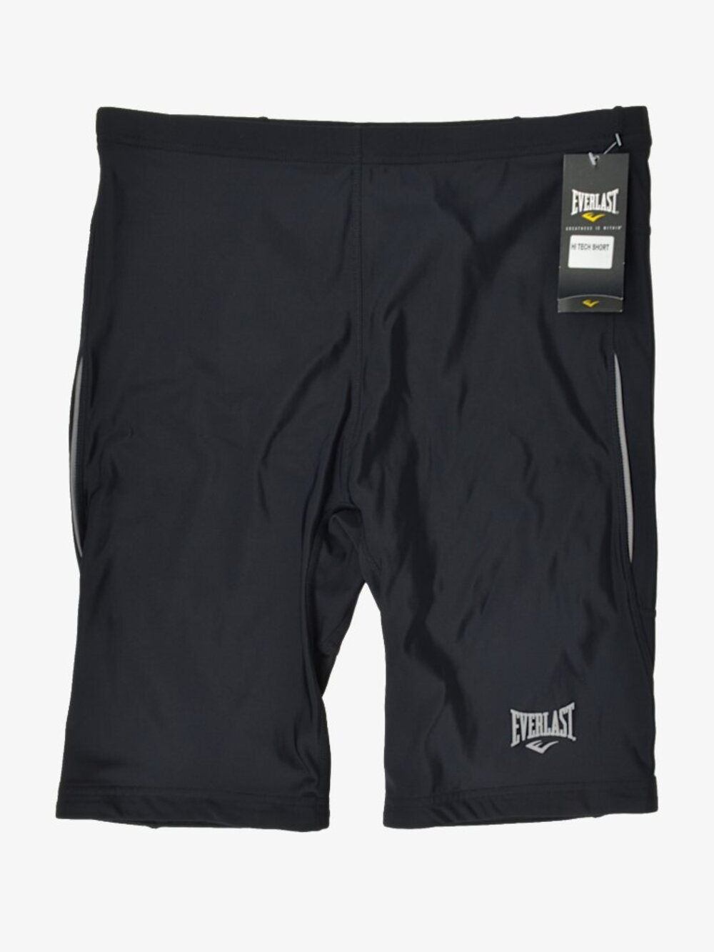 Everlast Hi Tech Cycling Shorts, Black, Men's L